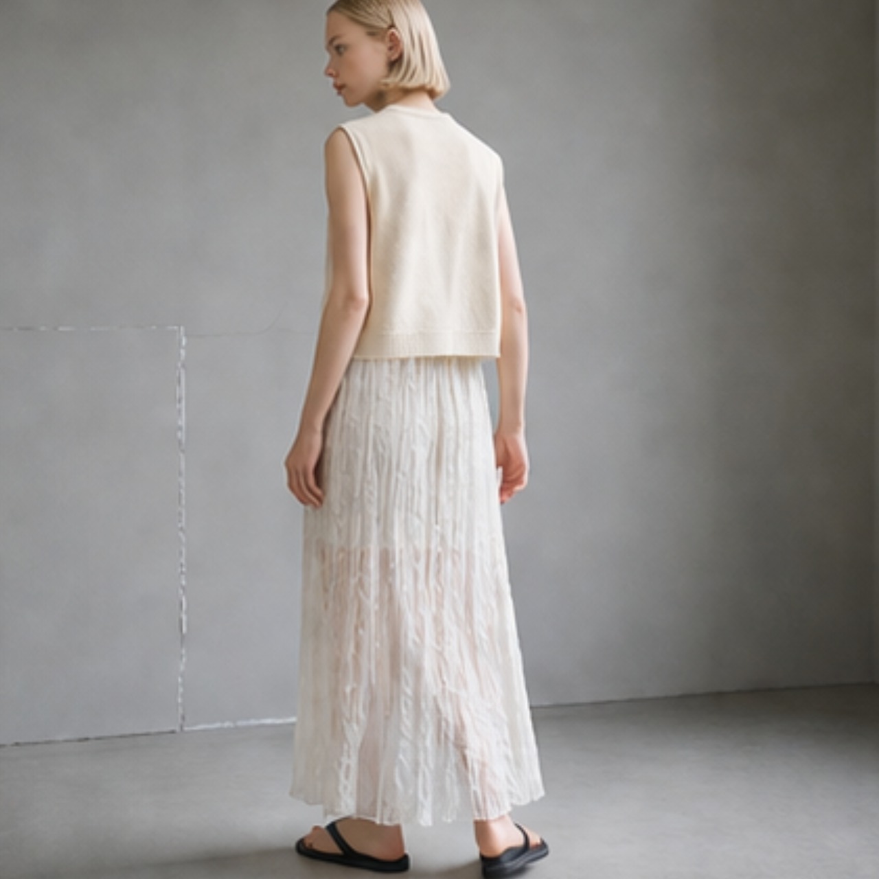 【SET】Soft Ivory Layer Set  T4588