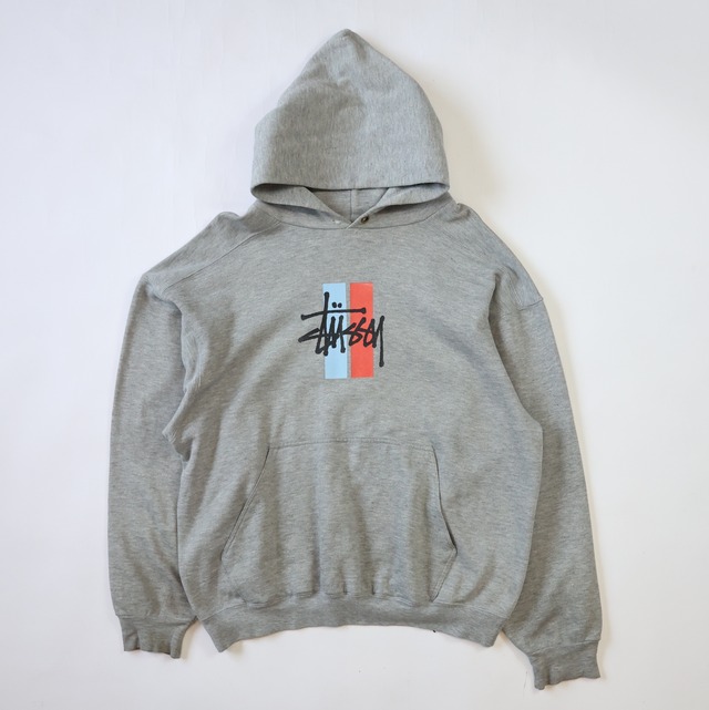 00S STUSSY STOCK LOGO HOODIE