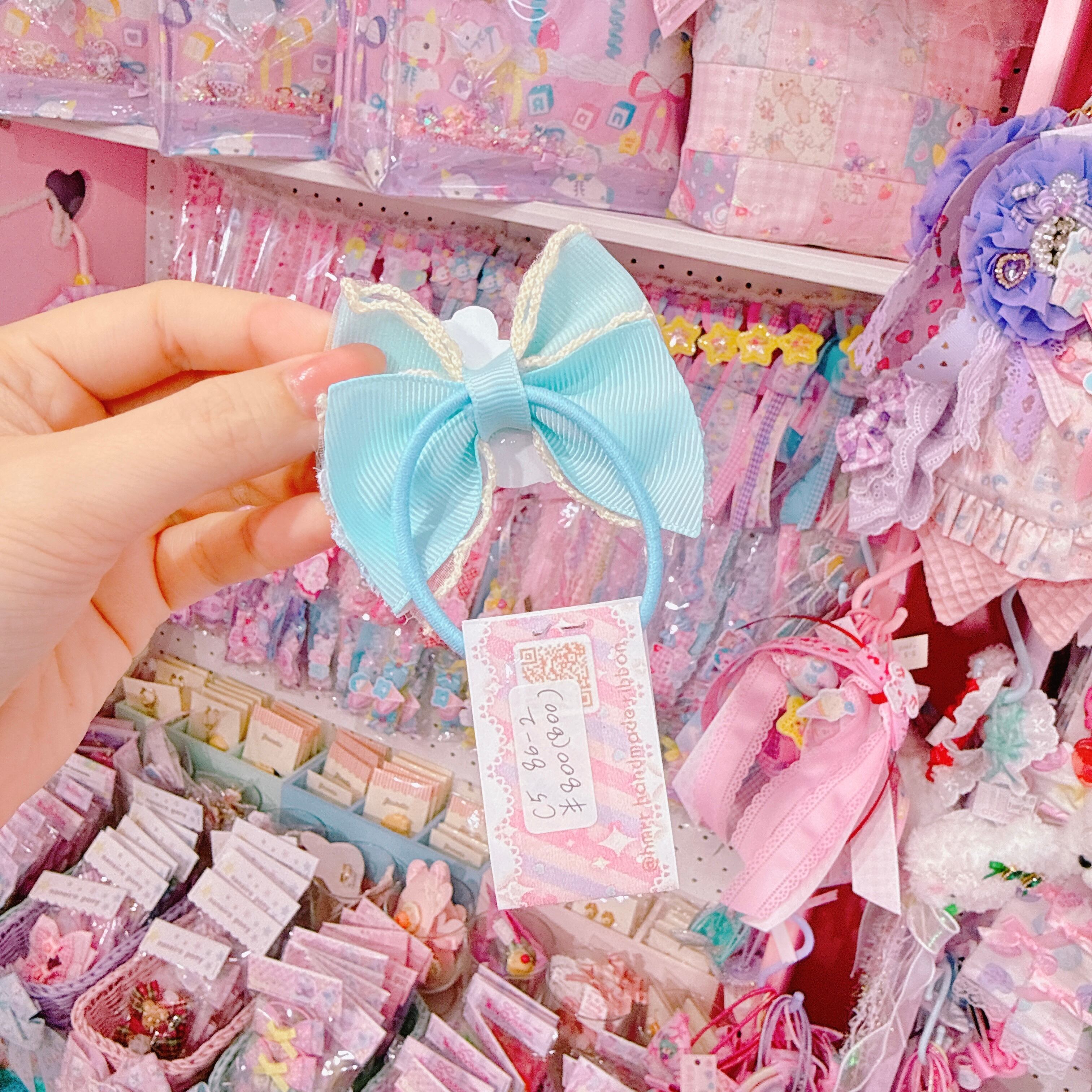 【C5】86-2パーツ付きヘアゴム