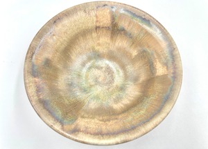 マット結晶釉中鉢　ブラウン