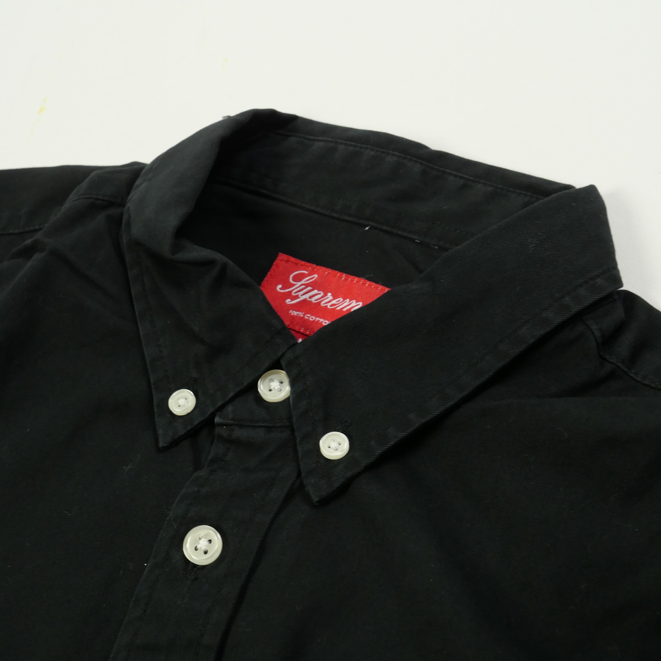 Size【M】 SUPREME シュプリーム 20SS Oxford Shirt 長袖シャツ 黒