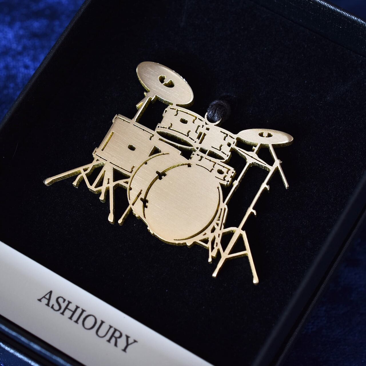 ドラムセット 2 0 M 真鍮楽器チャーム Ashioury アシュリー 公式オンラインストア プロの音楽家監修の大人の楽器ジュエリー