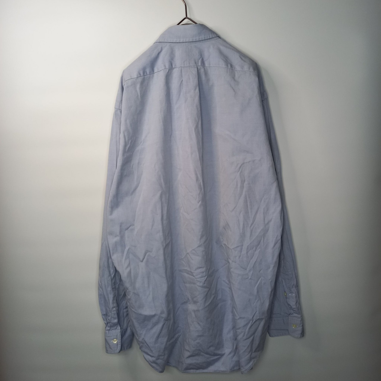 ポロバイラルフローレン　オックスフォード　BDシャツ　カラーポニー　刺繍ロゴ