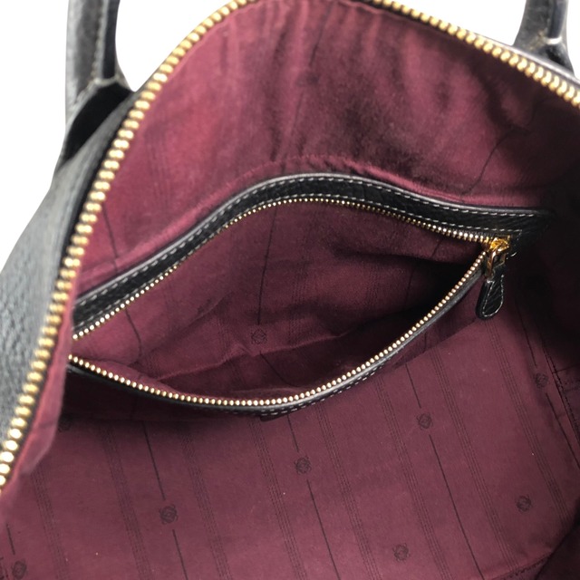 LOEWE ロエベ ショルダーバッグ ブラック アナグラム レザー コンビレザー 2WAY ボストン vintage ヴィンテージ オールド 2n8mxe