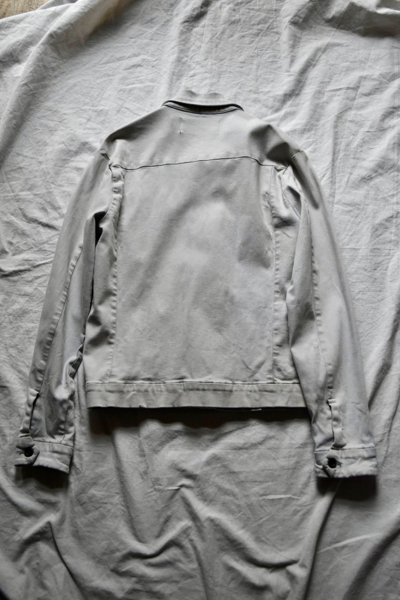 "Calvin Klein" Acid gray denim jacket