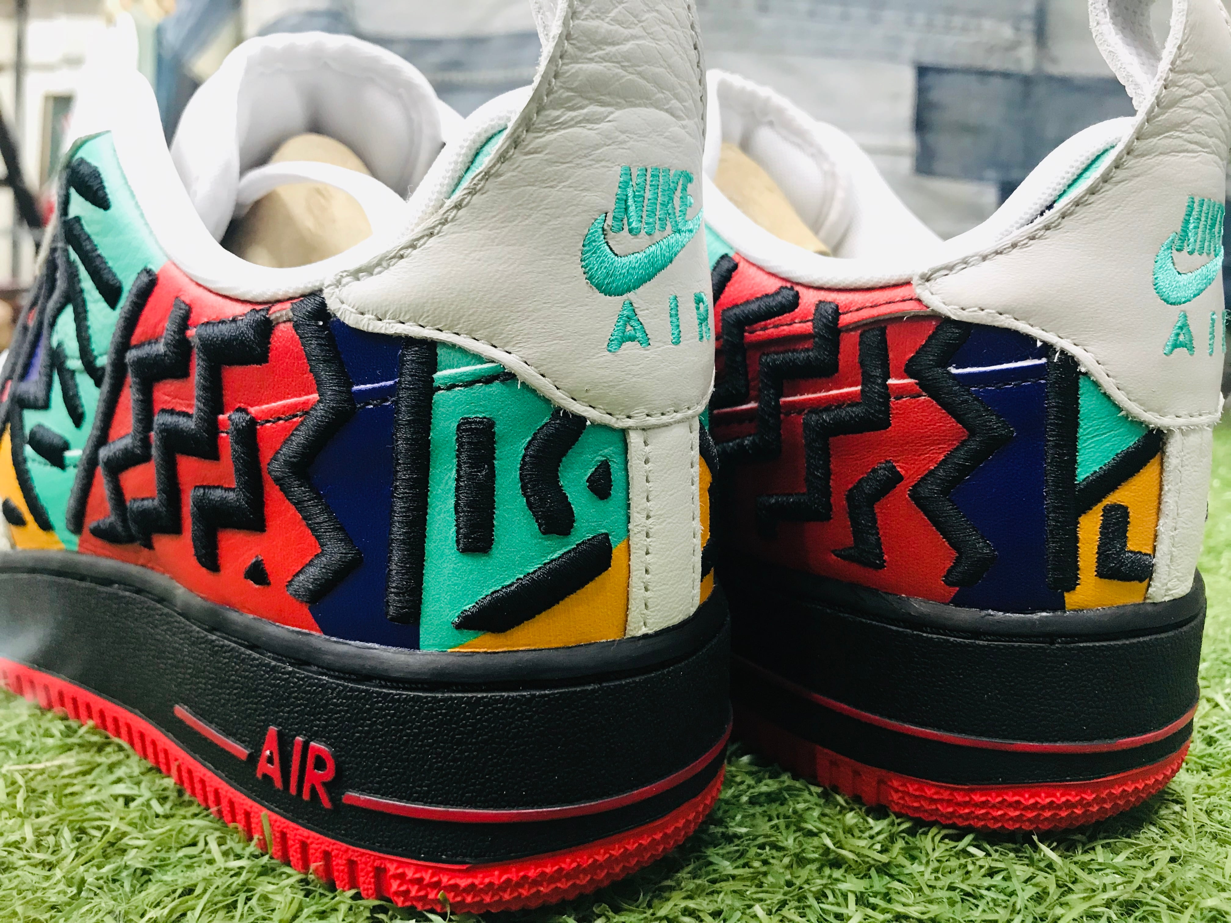 NIKE BY YOU × KARABO POPPY AIR FORCE 1 LOW 27㎝ 65JD5923 | BRAND 