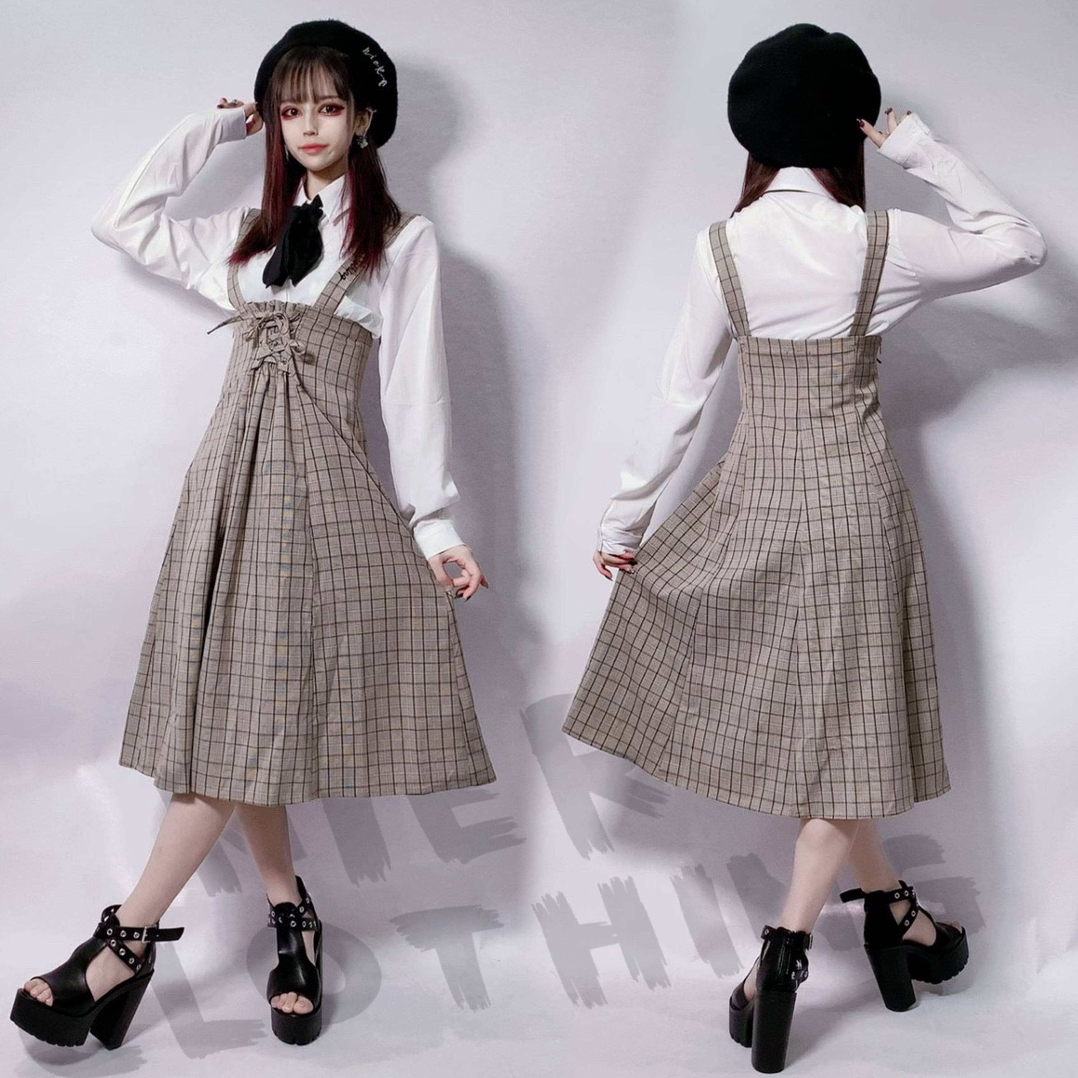 春夏用サスペンダー付きスカート | NIER CLOTHING powered by BASE
