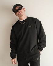 【#Re:room】WOOL BLEND HERRINGBONE SWEAT［REC873］