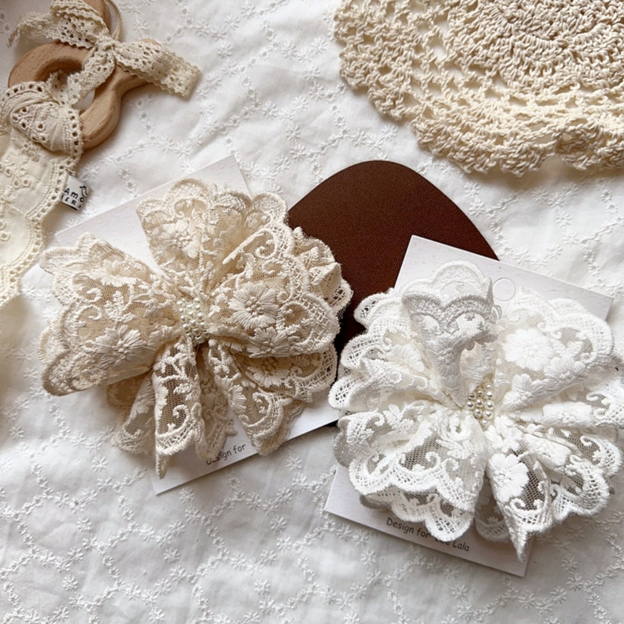 GOODSバンテージレースヘアクリップ