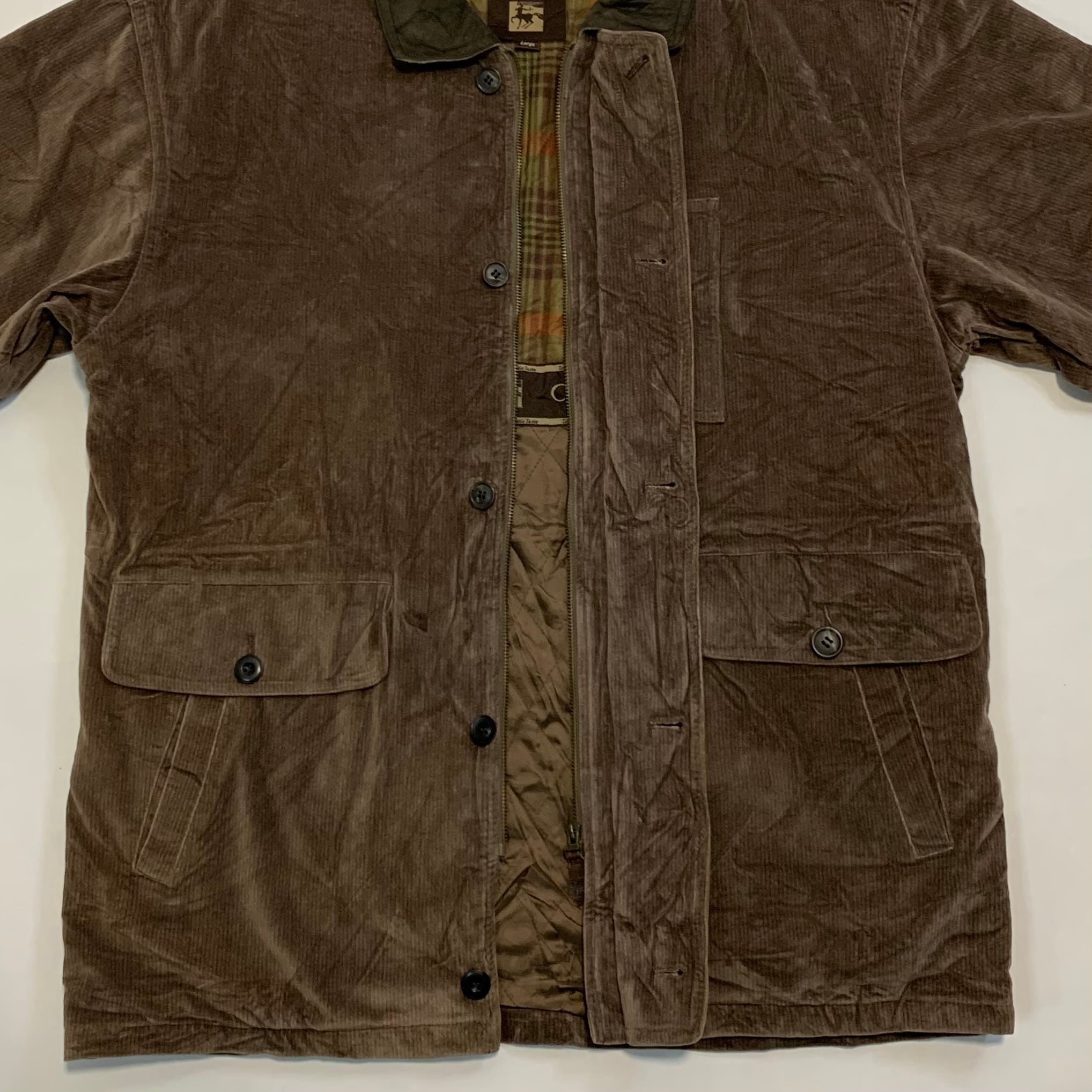 8053 Carvinia Lozza コーデュロイジャケット カバーオール L | San