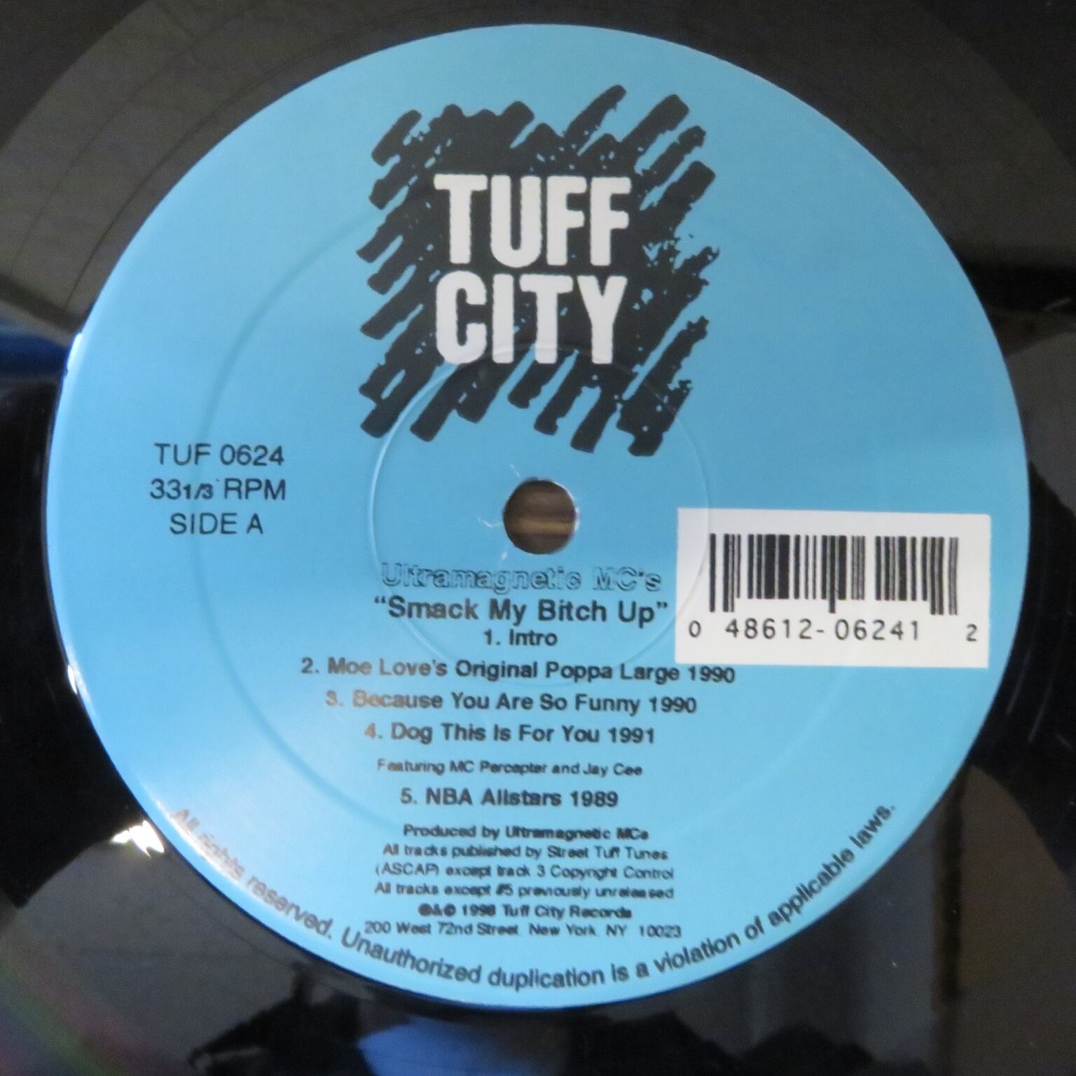 Ultramagnetic MC's / Smack My Bitch Up [TUF LP 0624] - 画像3