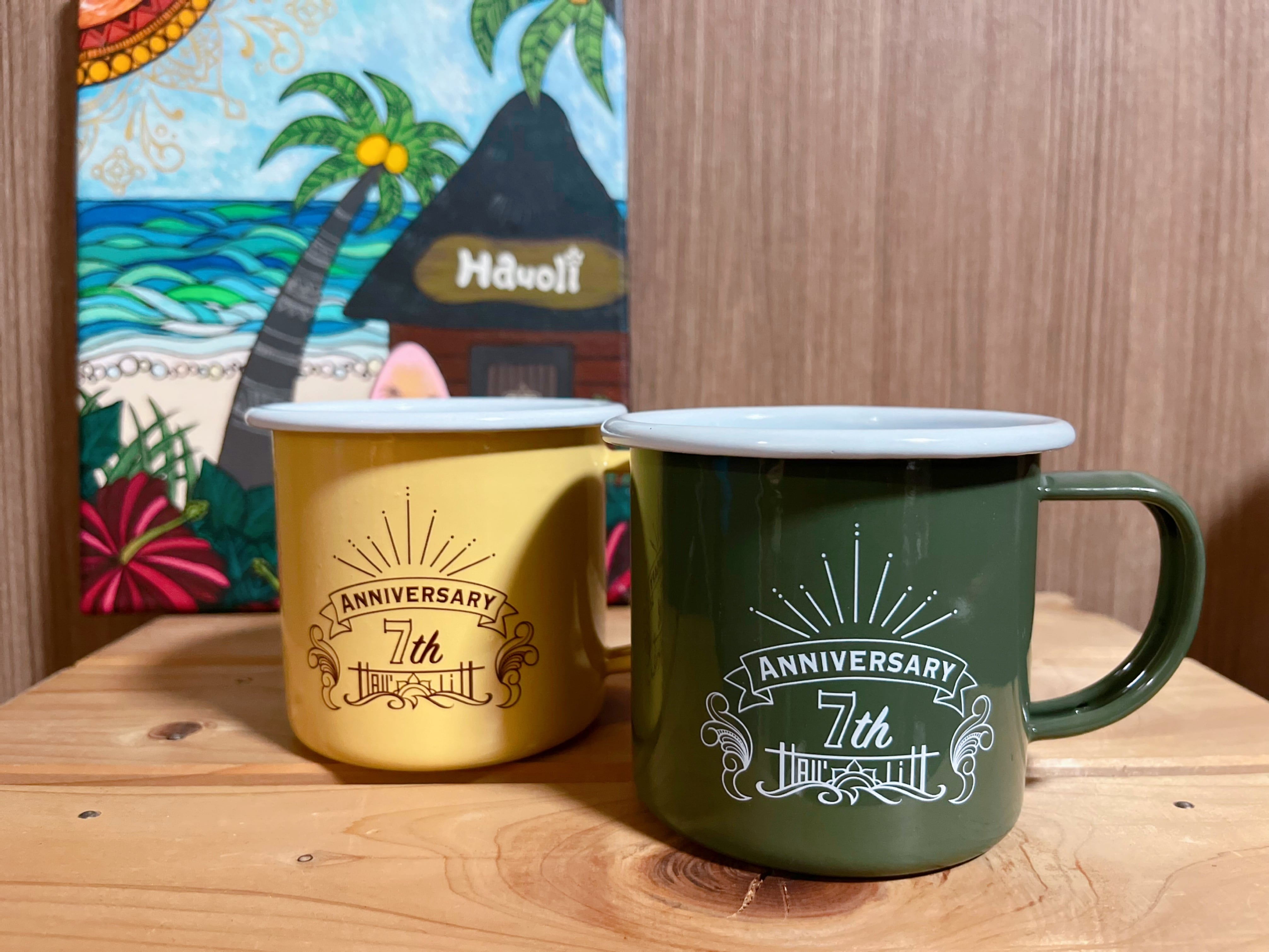 7周年記念！ホーローマグ | Hau'oli