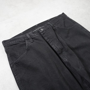 RUSTLER black denim W36L30 古着