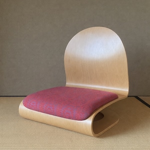 Tatami Chair by Verner Panton (Natural body / Maharam, Optik)