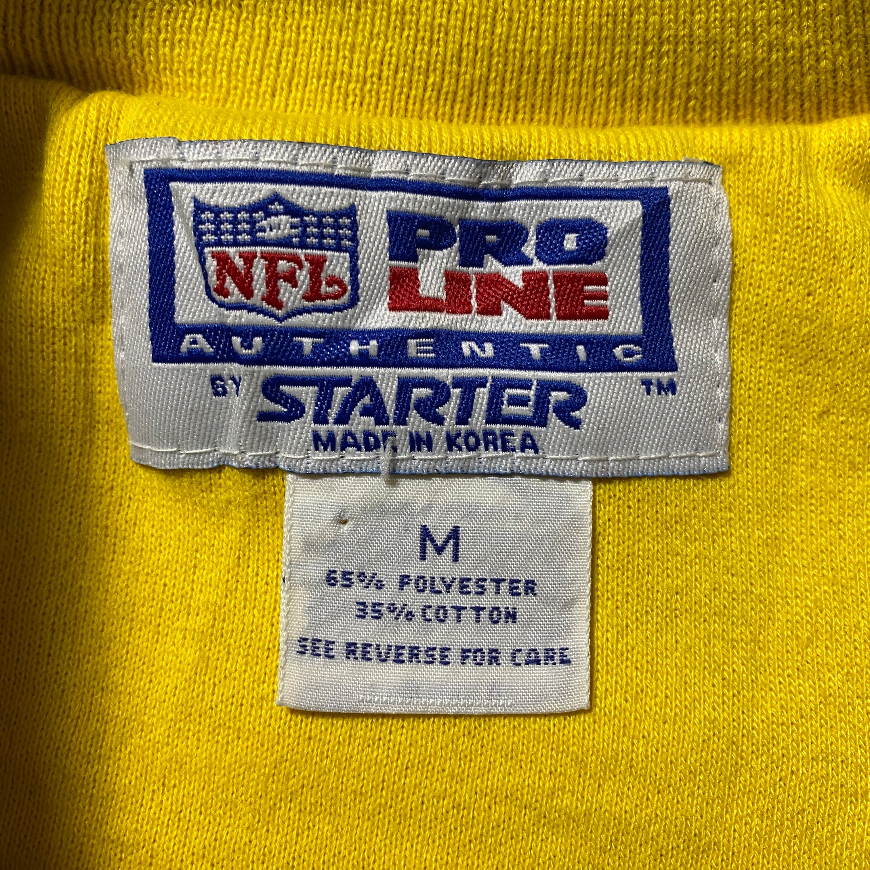 90's NFL PRO LINE STARTER スターター スティーラーズ ラインリブ