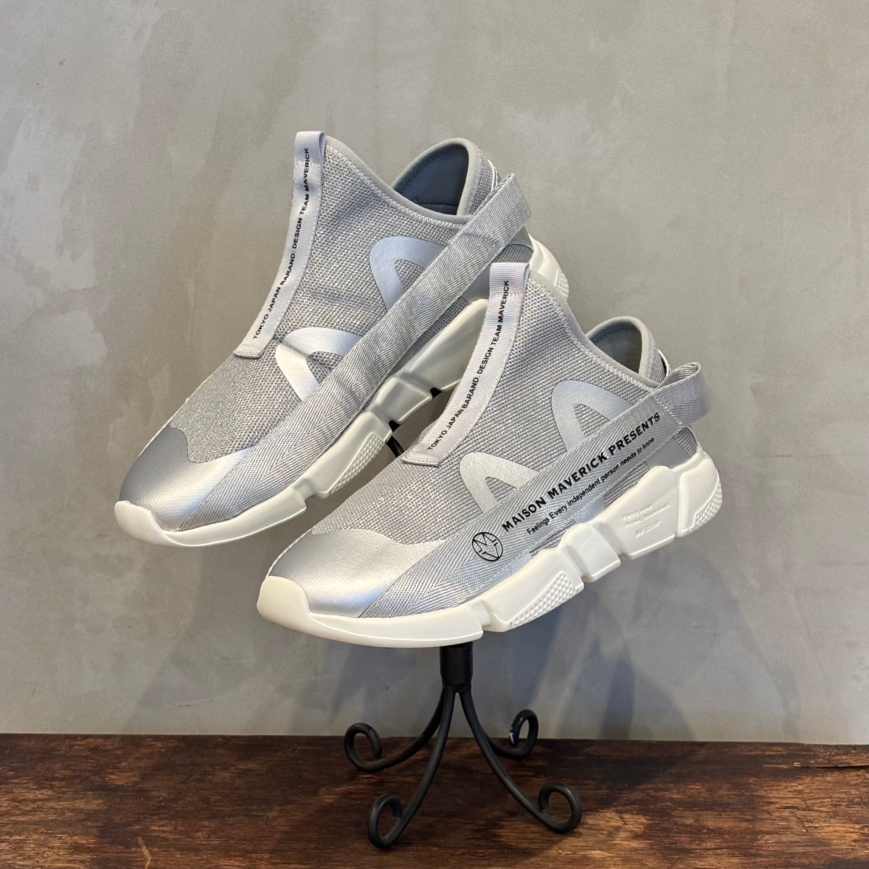 再入荷!】MAISON MAVERICK PRESENTS/Dad Slip-ons Knit Sneakers 再入荷!】MAISON MAVERICK PRESENTS/Dad Slip-ons Knit Sneakers
