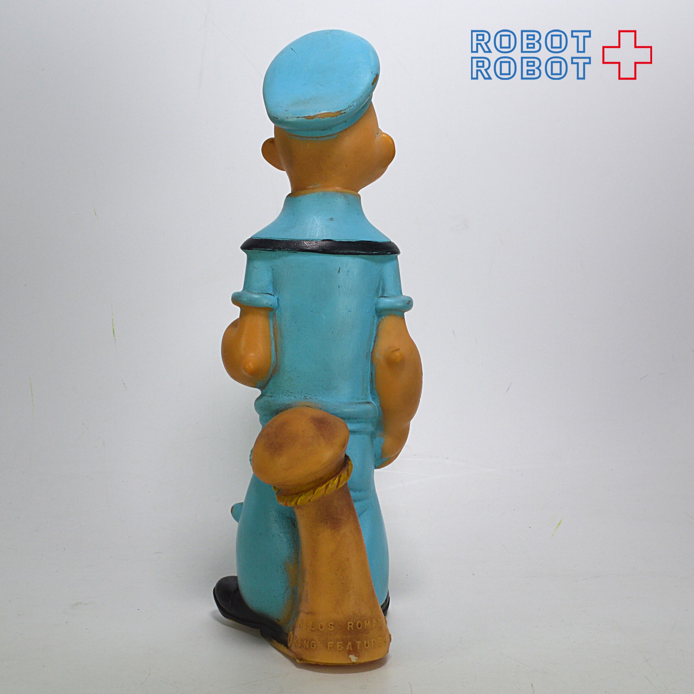 ポパイ　ソフビ　フィギュア Yahoo!オークション -「ポパイ」(ソフビ) (ビンテージ)の落札