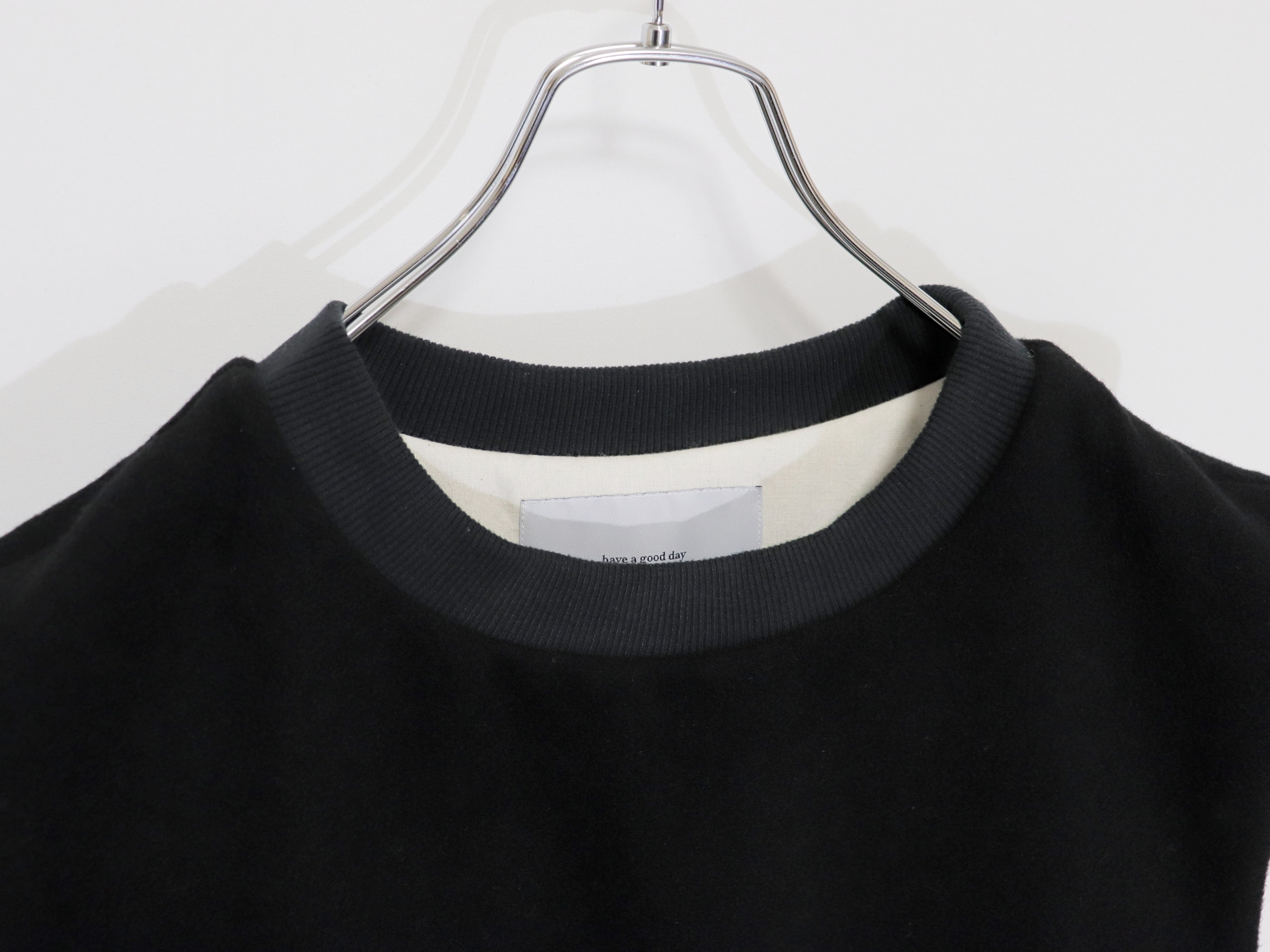 have a good day / WOOL PADDING VEST - BLACK ハブアグッドデイ