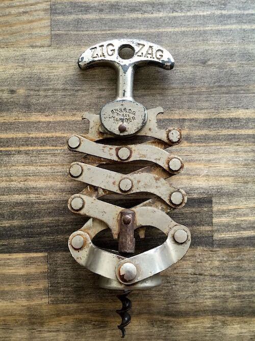 French Antique Wine Opener Zig Zag | antico powered by BASE