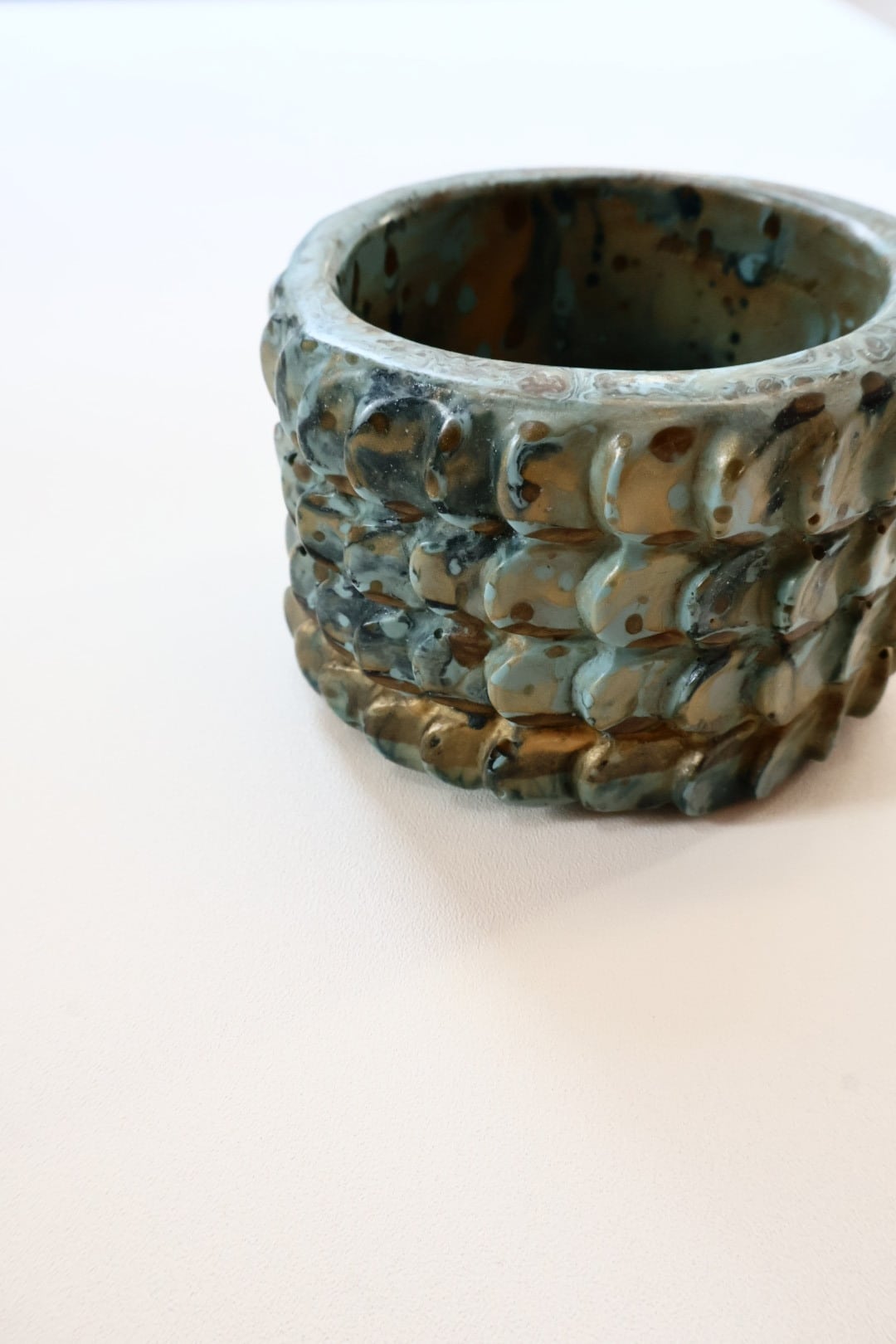 vintage resin designers bangle