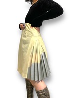 “TOGA” shear pleated skirt
