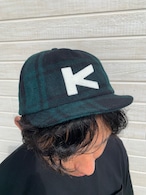 KAVU　 CHECK BASEBALL CAP 【日本製】チェックキャップ