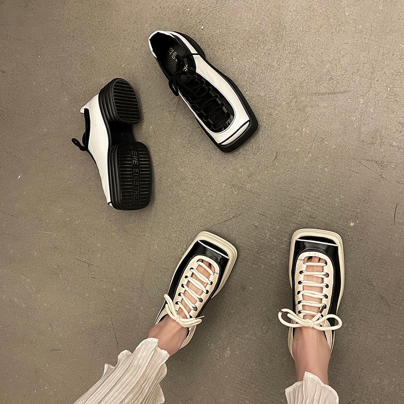 サマースタイルシングル 靴 シューズ ローファー 夏物 スクウェア 部族の婦人靴84247549483