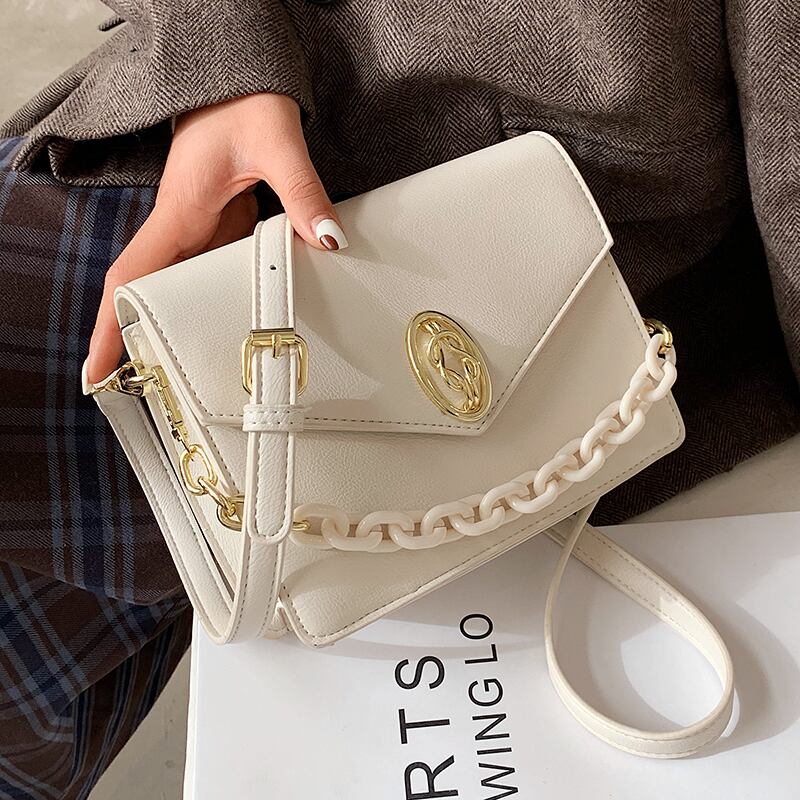 シングル スクウェア メッセンジャーバッグ 手作りハンドバック88485047525