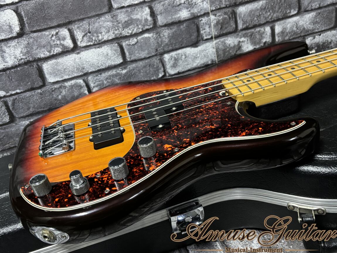 Fender American Deluxe Precision Bass Maple FB #Antique Burst 1997
