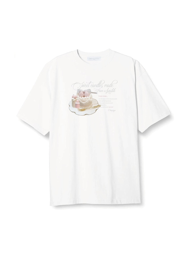 cakes candle tee