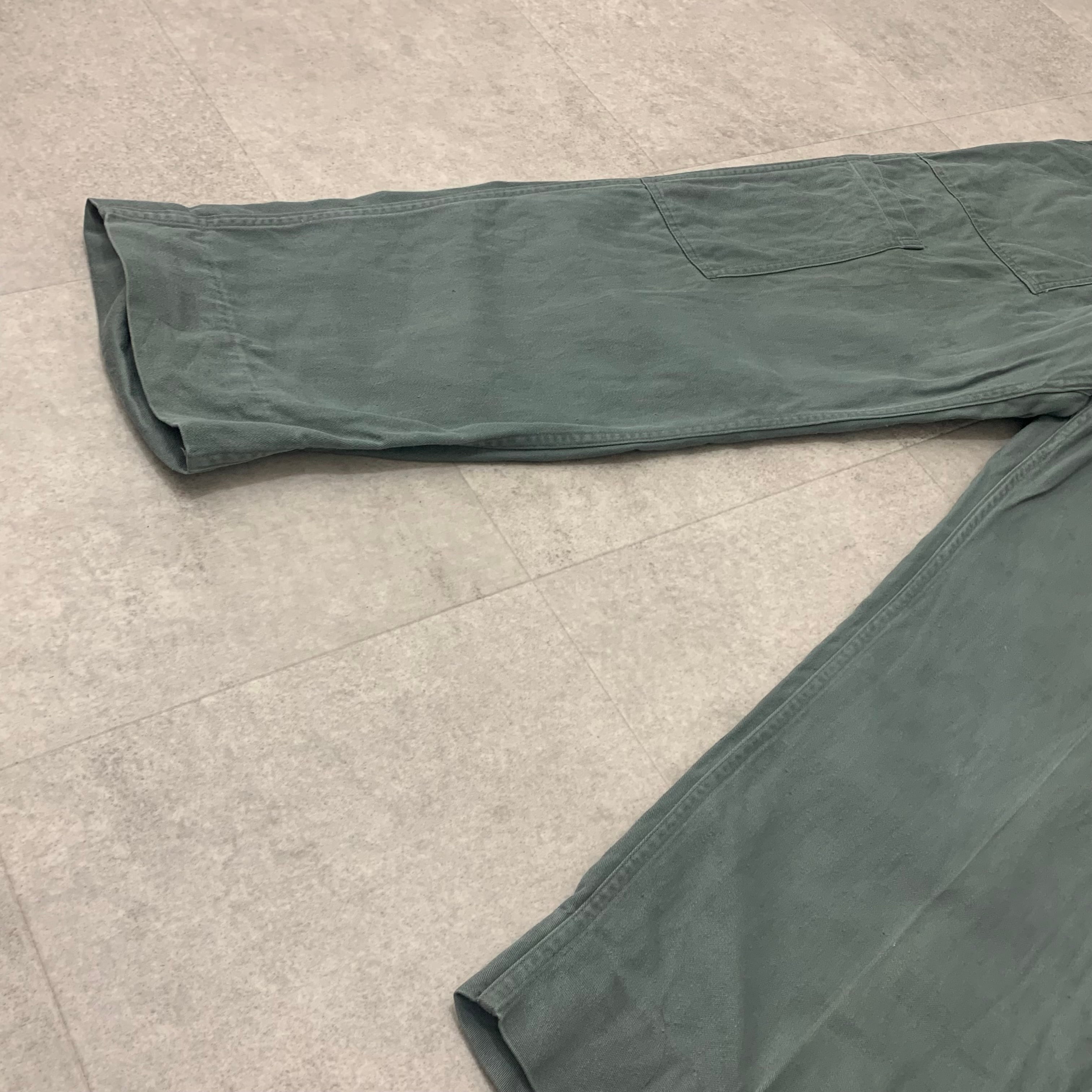 希少 USAF メカニックパンツ 50s セージグリーン アメリカ軍 希少 USAF メカニックパンツ 50s セージグリーン アメリカ軍