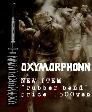 【OXYMORPHONN】 RUBBER BAND