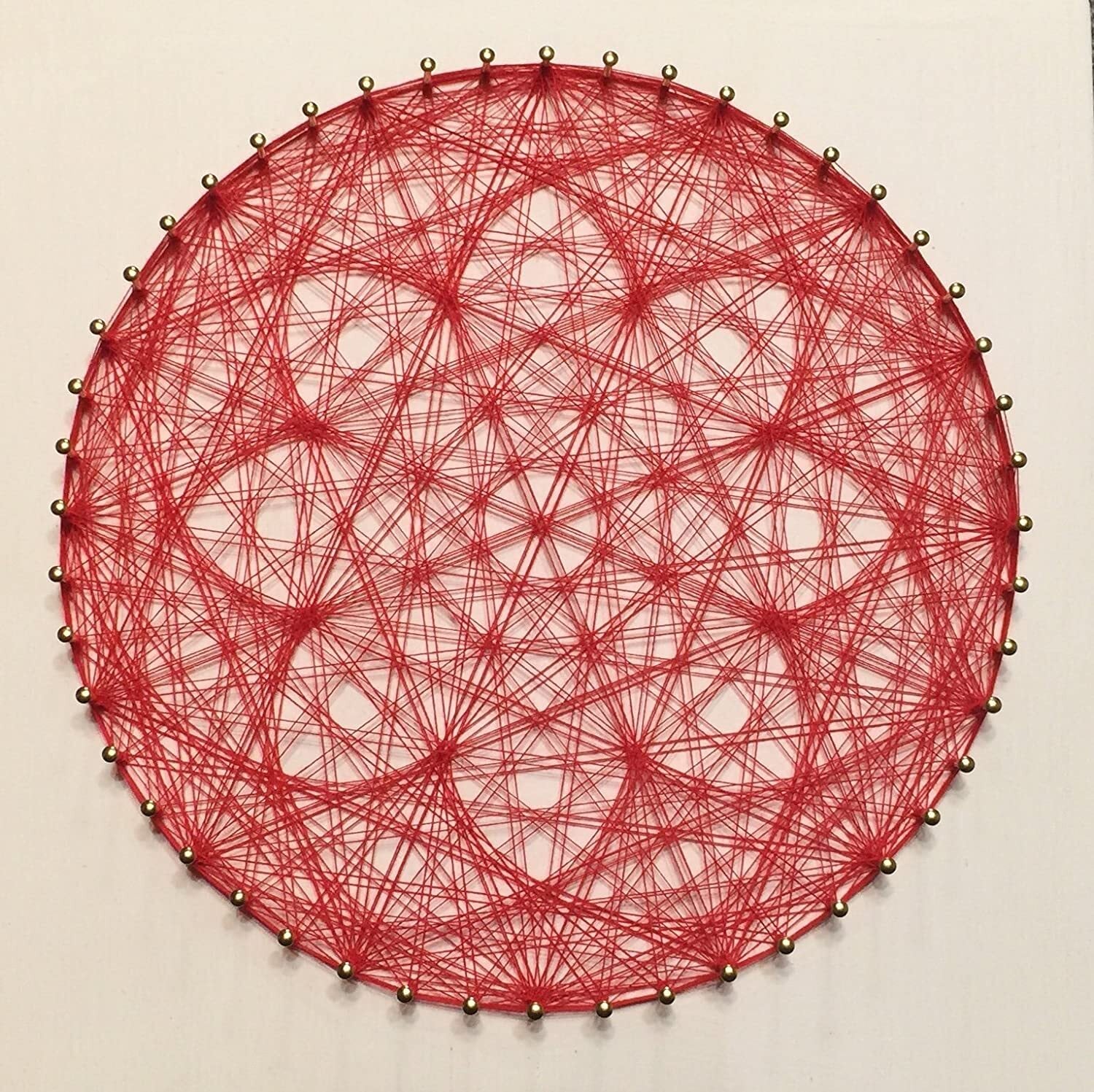 糸かけ花曼荼羅の制作キット | 糸かけアート販売店 UN（アン）string