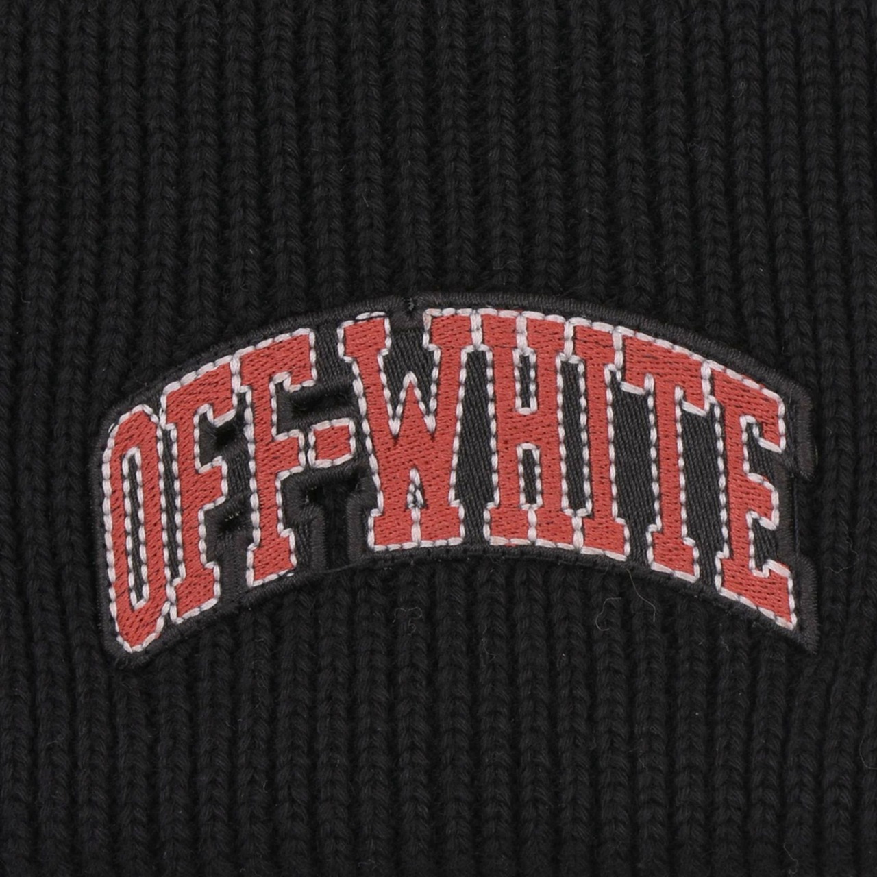 【OFF-WHITE】MIX LOGOS LOOSE KNIT BEANIE - 5