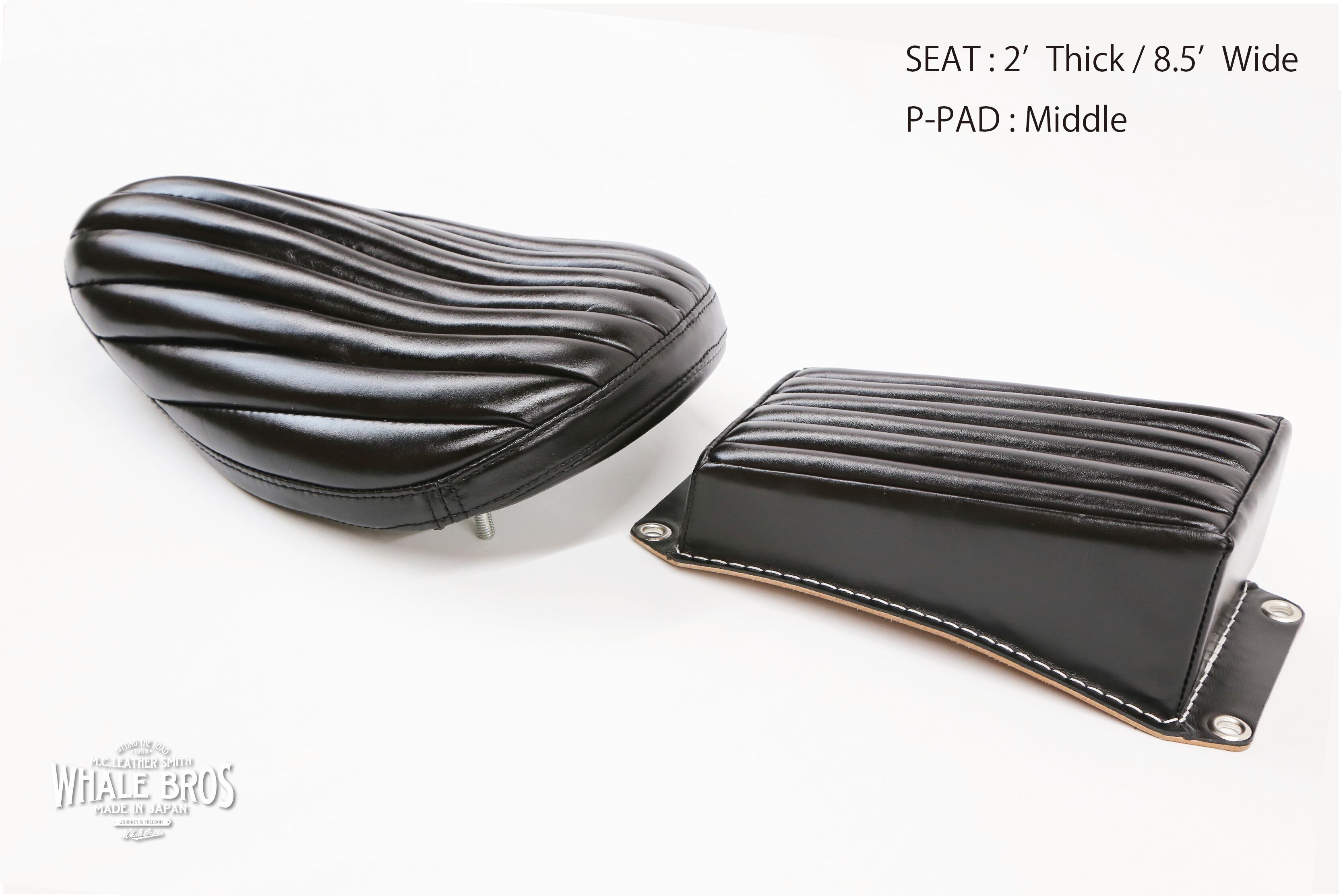 whale&co クラシックレザー　ソロシート&ピリオンパッドセット 抽選販売】60sトラディション ソロシート & ピリオンパッド セット