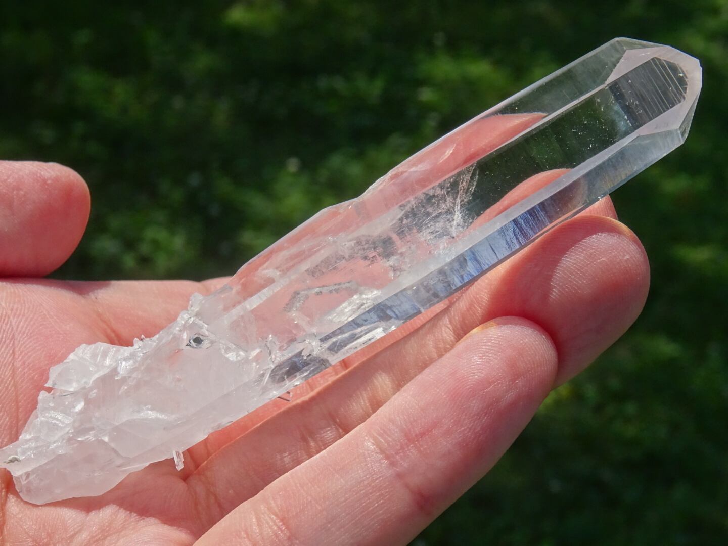 【コロンビア/サンタンデール産】ブルーミストクォーツ ブルーミストクォーツ ポイント22◇ Blue Mist Quartz ◇ 天然石