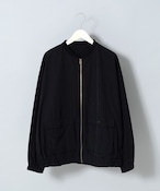 Revo.Nylon x cut-and-sew flight jacket (BLK) TH3533 (DEPROID sponsored brands)