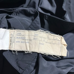 vintage SALVATORE FERRAGAMO black balmacaan coat