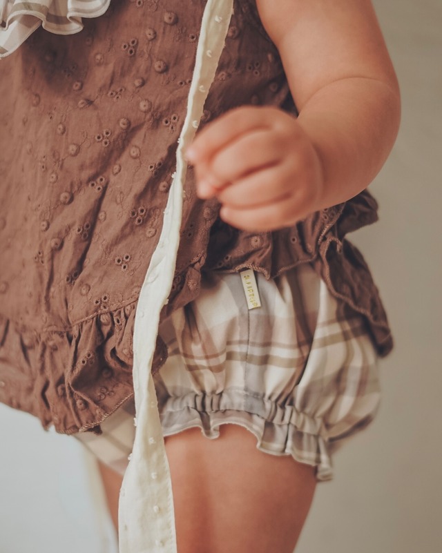 スタイ・ブルマ2点セット【淡色チェック】