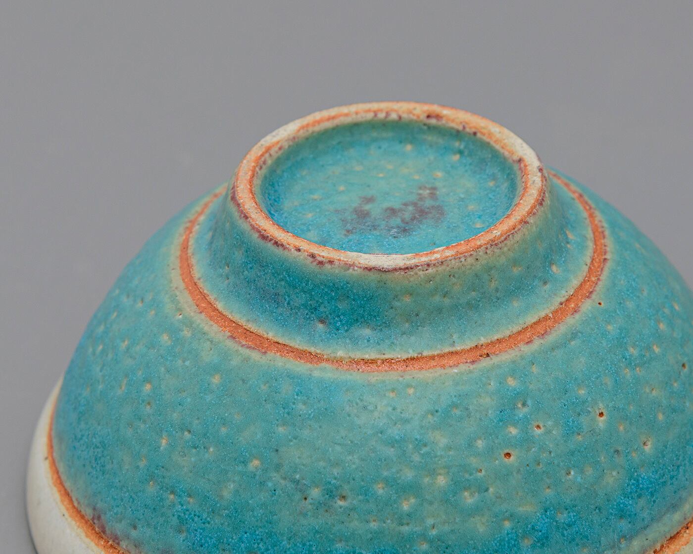 ご飯茶碗／トルコ青UTSUWA