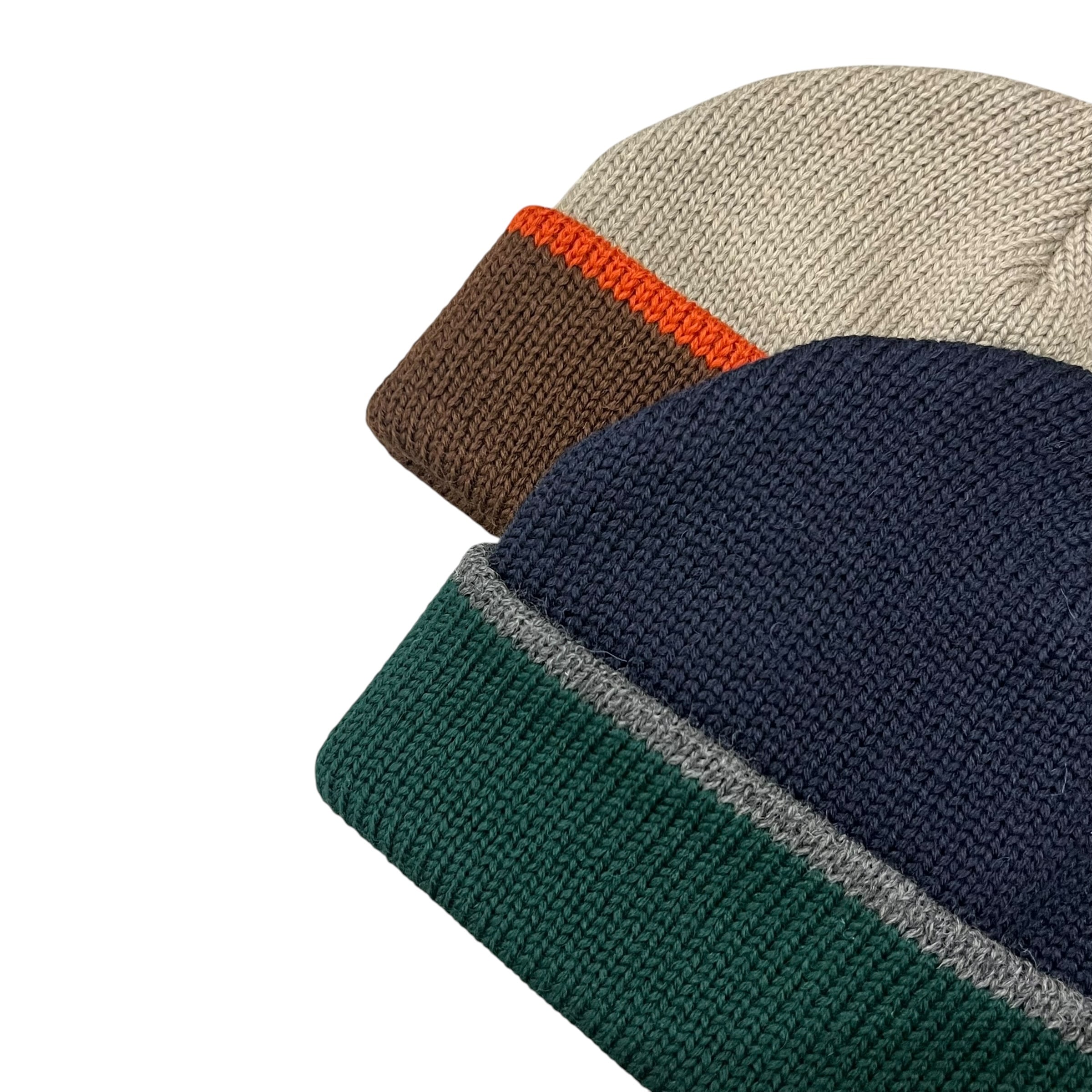 PWA / LAT LINED BEANIE NAVY | THE NEWAGE CLUB