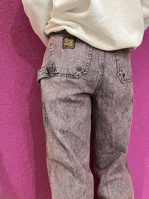 used denim pants"後染め"