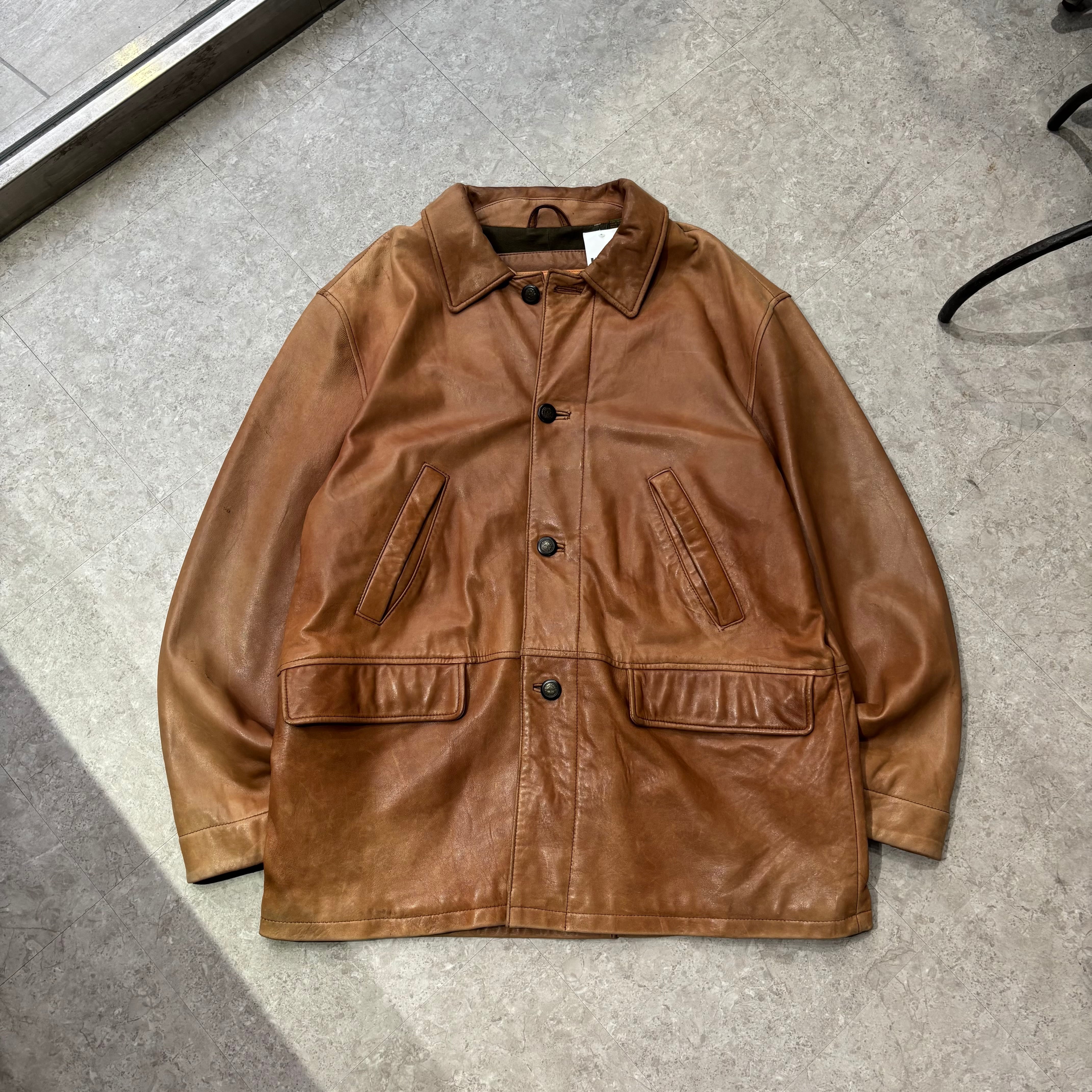 1998s Timberland "GENUINE WATERPROOF LEATHER" half coat【仙台店】