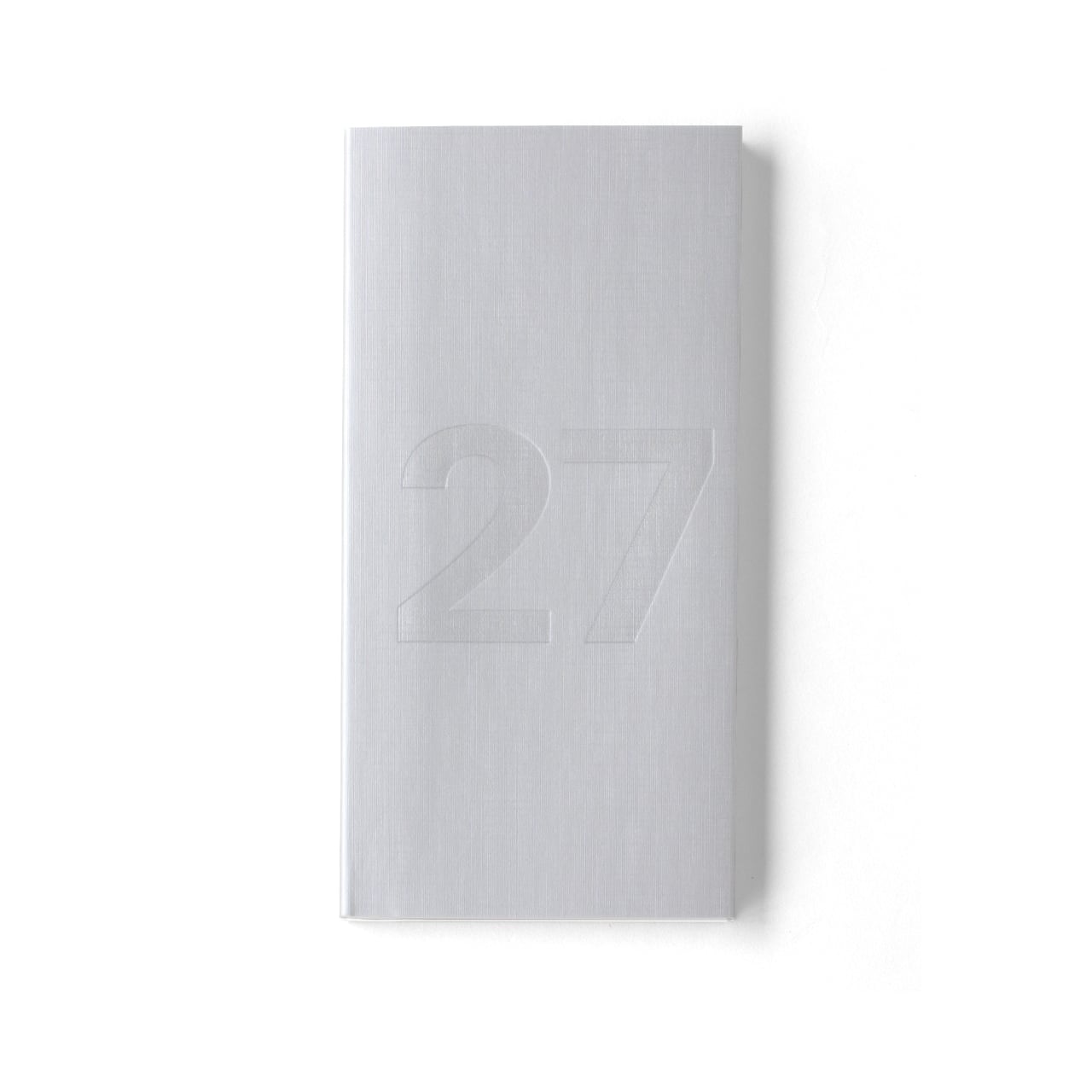 Compact Diary 2027 Silver【ANGERS Original】