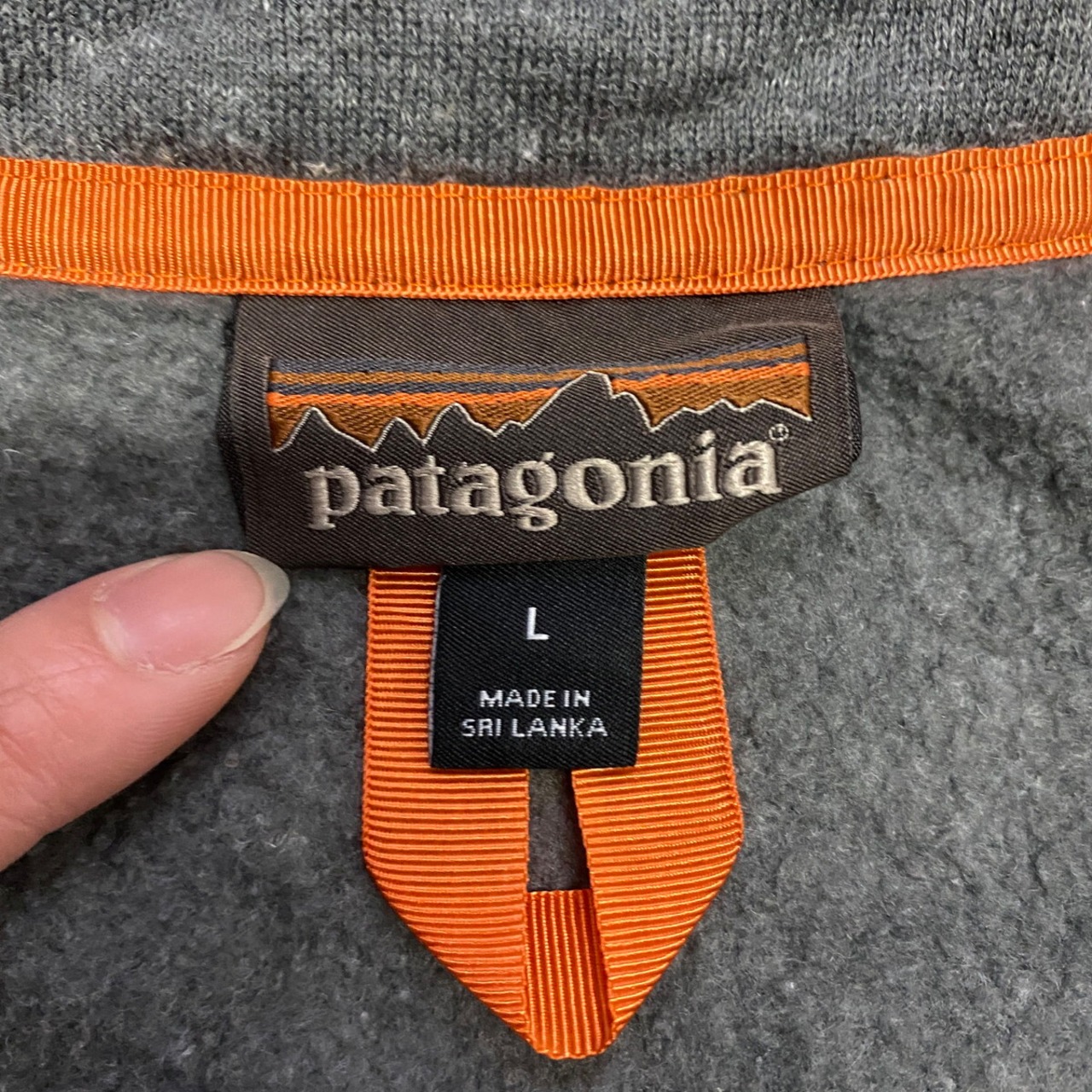 patagonia WORN WEAR パタゴニア ハーフスナップ スウェットシャツ 