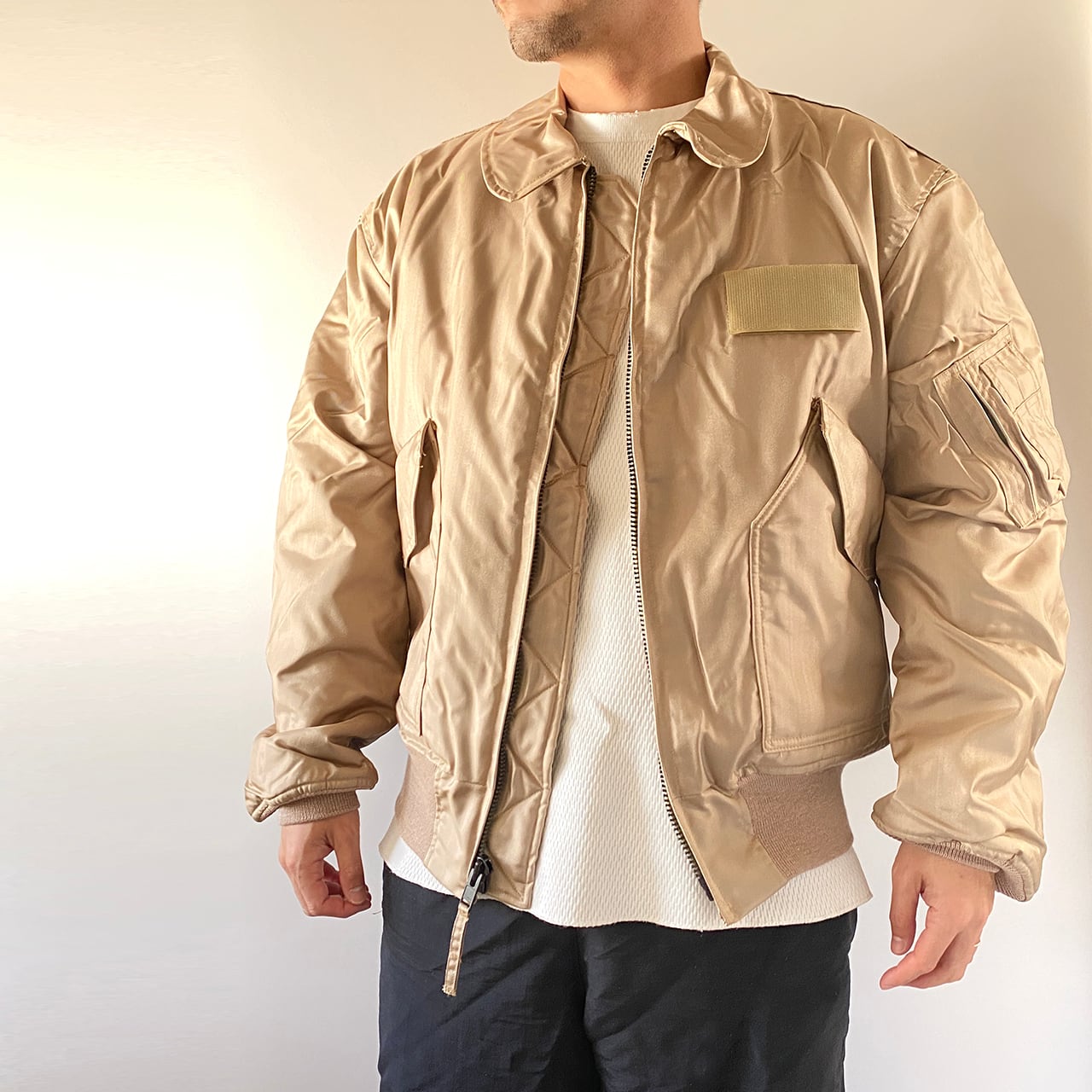 米軍実物 CWU-45P Nomex フライトジャケット 2010年 Large