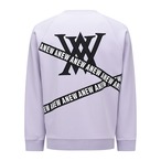 ANEW MEN TAPE ARTWORK POINT SWEATSHIRT