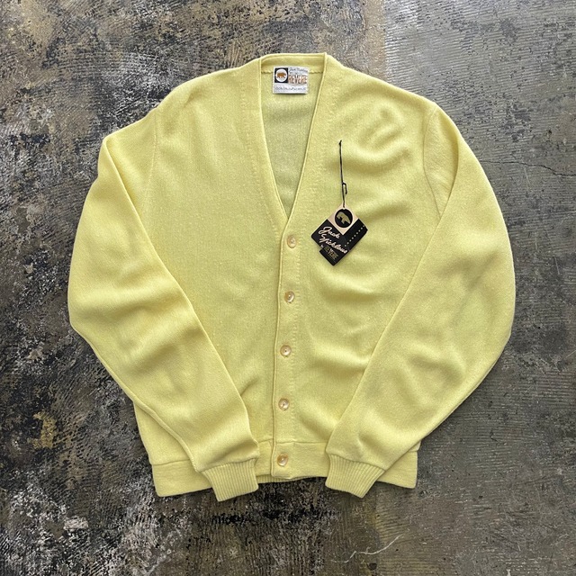 ~70s CAMPUS Acrylic Knit Cardigan USA製
