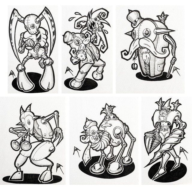 Doktor A: Original Drawing (96-101)