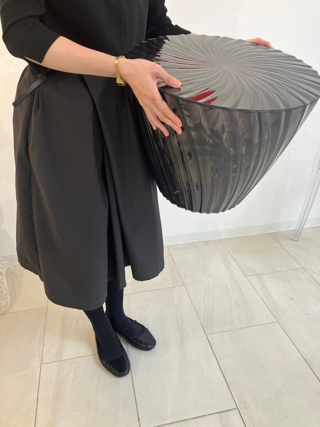 Kartell 見当たら カルテル インビジブルテーブル 吉岡徳仁 16万 